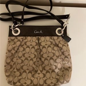 Coach cross body purse